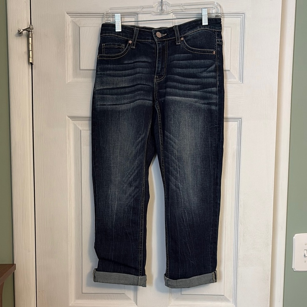 BKE Dark Wash Ankle Jeans